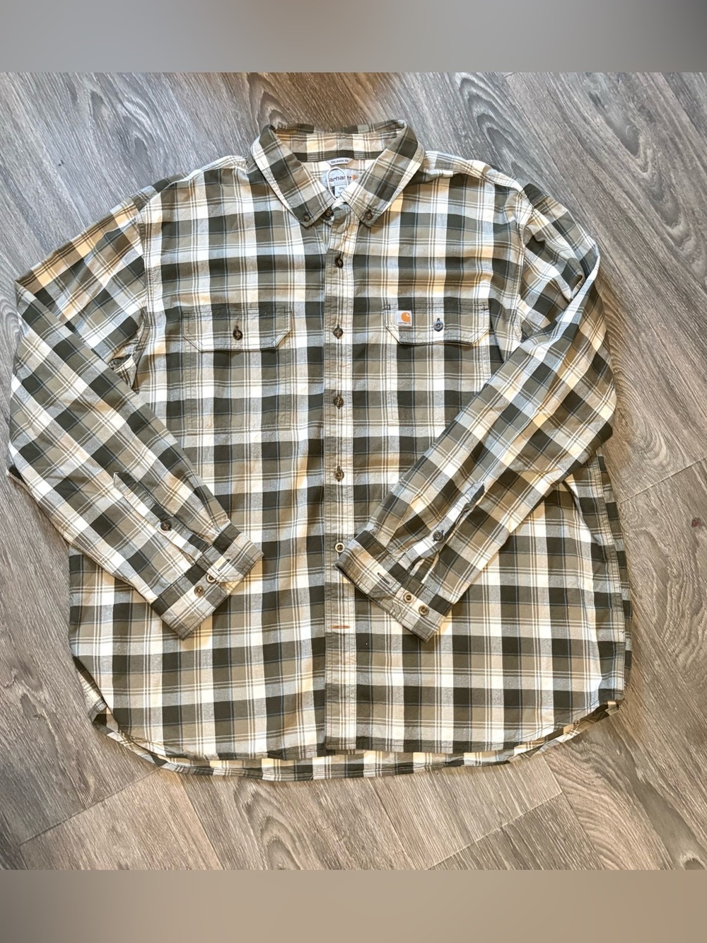Carhartt Relaxed fit plaid button down